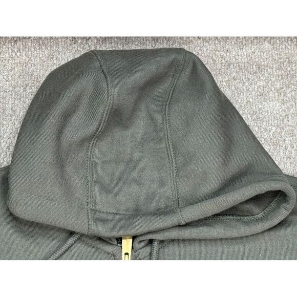 Carhartt Original‎ Fit Men's Green Full Zip Long Sleeve Hoodie Size XL - Picture 5 of 12